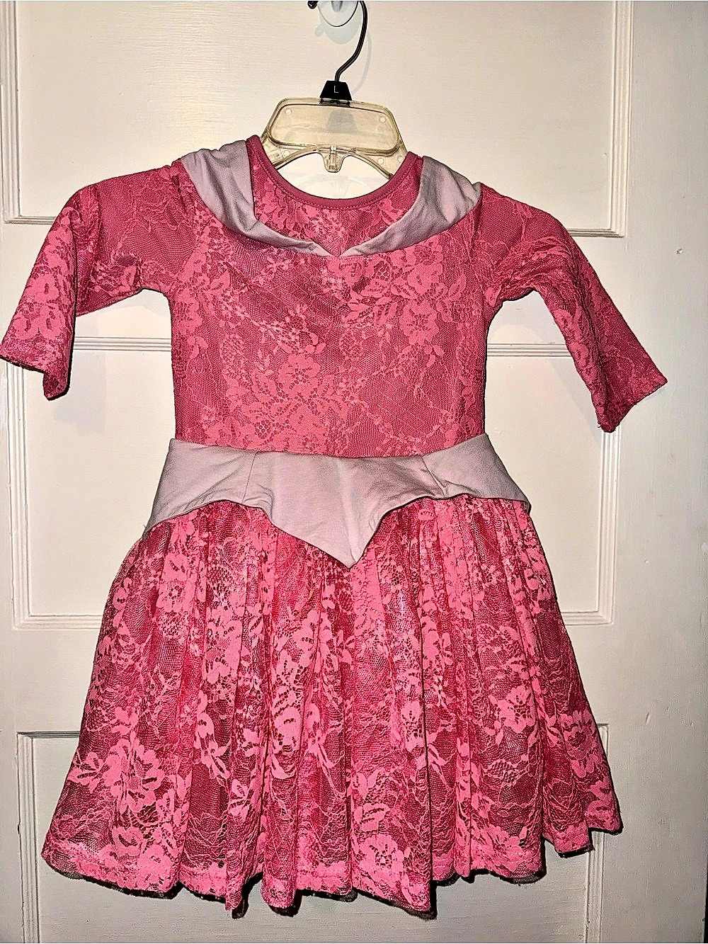 Taylor Joelle Sleeping Beauty Aurora Pink Dress